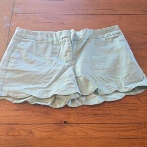 Attyre Light Green High Waist Women's Shorts